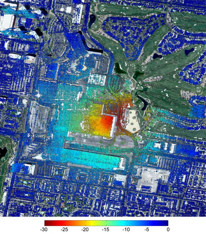 Las Vegas Convention Center Deformation Estimates