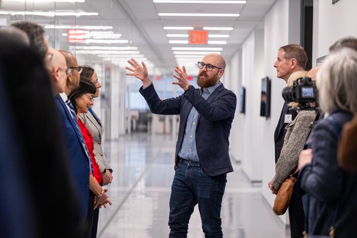 JAX and NYSCF ribbon-tying ceremony_DPaul