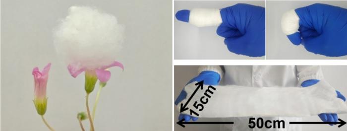 New heat-regulating fabric feels fluffy like cotton — but doesn't get wet