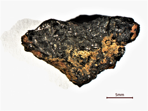 Sample of Hypatia stone from outside solar system