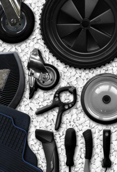 Quality Products from Rubber Residues