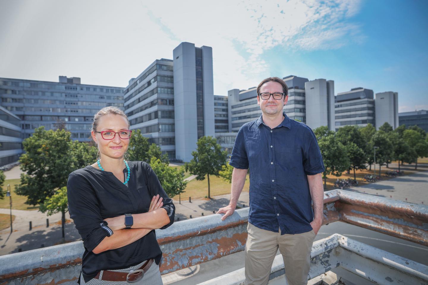 Prof Dr Martina Hofmanová and Dr Toni Goßman