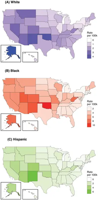 Racial and ethnic disparities in fatal police shootings: Variation across U.S. states and the role of firearm ownership