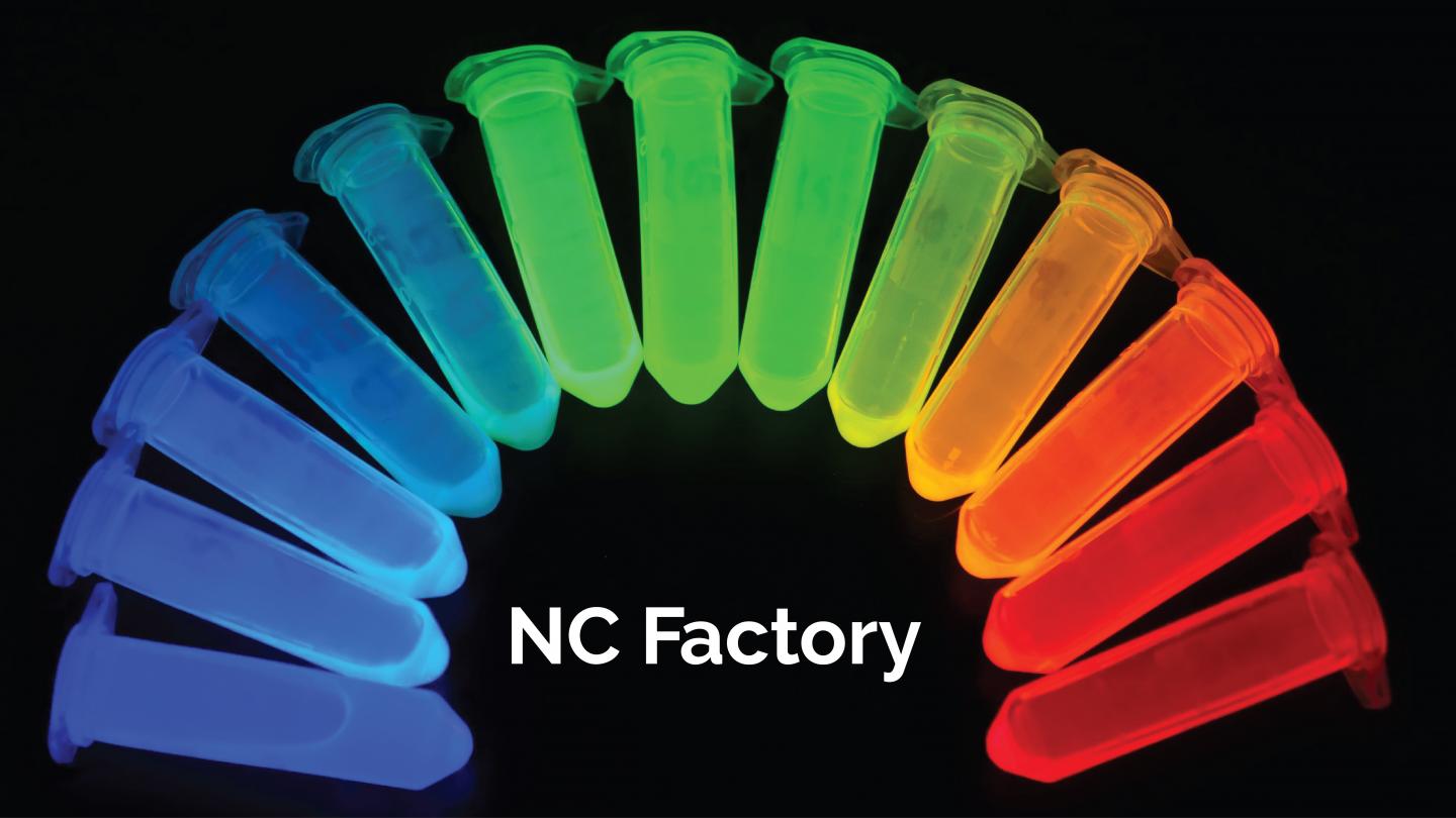 Creating Quantum Dots Across the Spectrum of Visible Light