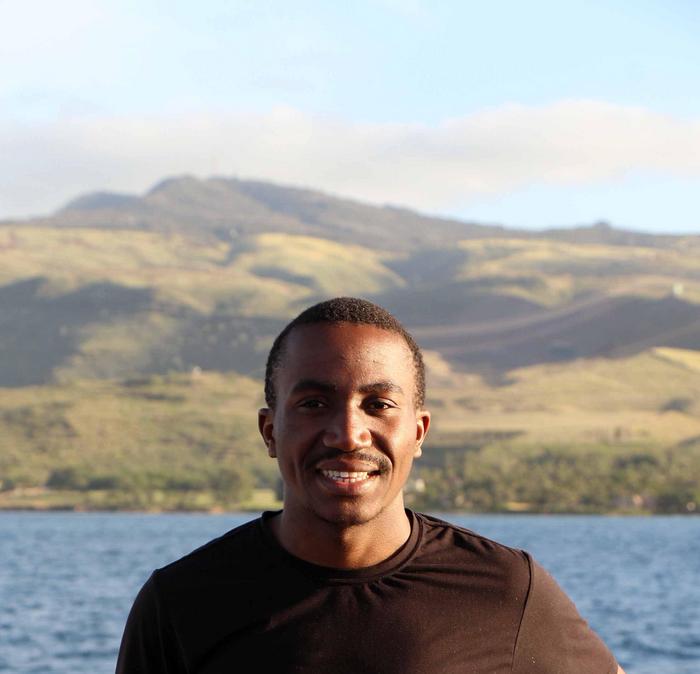 Christian Aganze, recipient of 2025 Joseph A. Johnson Honorable Mention