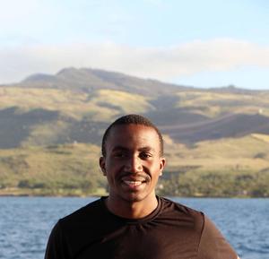 Christian Aganze, recipient of 2025 Joseph A. Johnson Honorable Mention