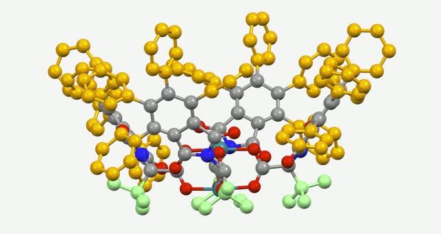 3-D Model of New Catalyst