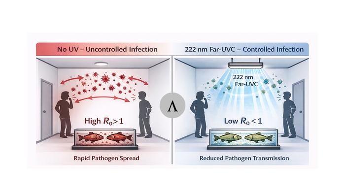 How Far-UVC shifts infection risk below a critical threshold
