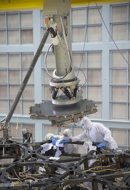 Prep for Installation inside a Massive Clean Room at NASA Goddard