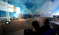 Blue Room to Help Treat Phobias in Children with Autism -- Scene with Dog