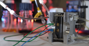 Prototype of a redox flow battery