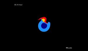 MFM simulation of the canonical Moon-Forming giant impact