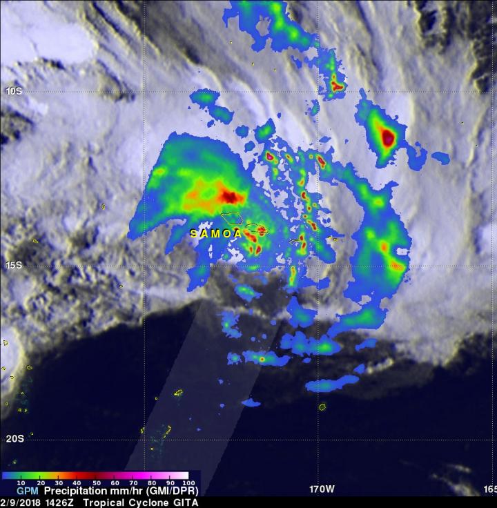 GPM Image of Gita