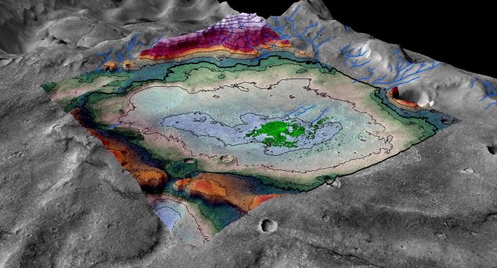 Martian Chloride Deposit