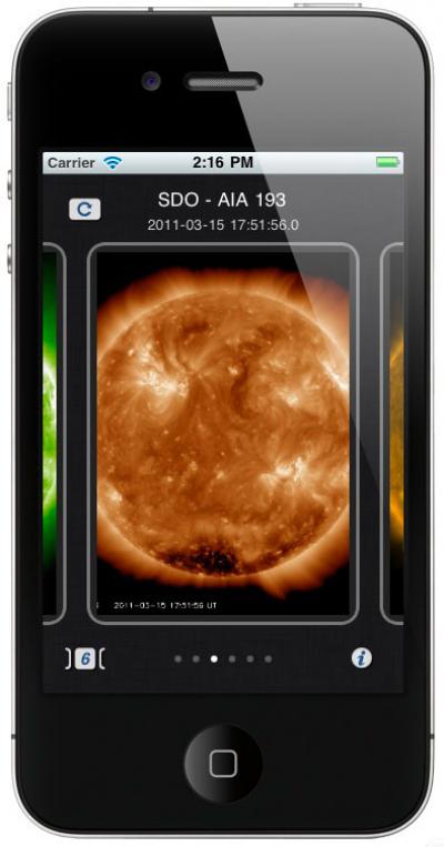 NASA's New Space Weather App