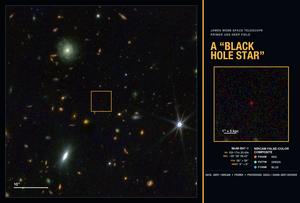 "Black Hole Star” stands out as a "Little Red Dot”.