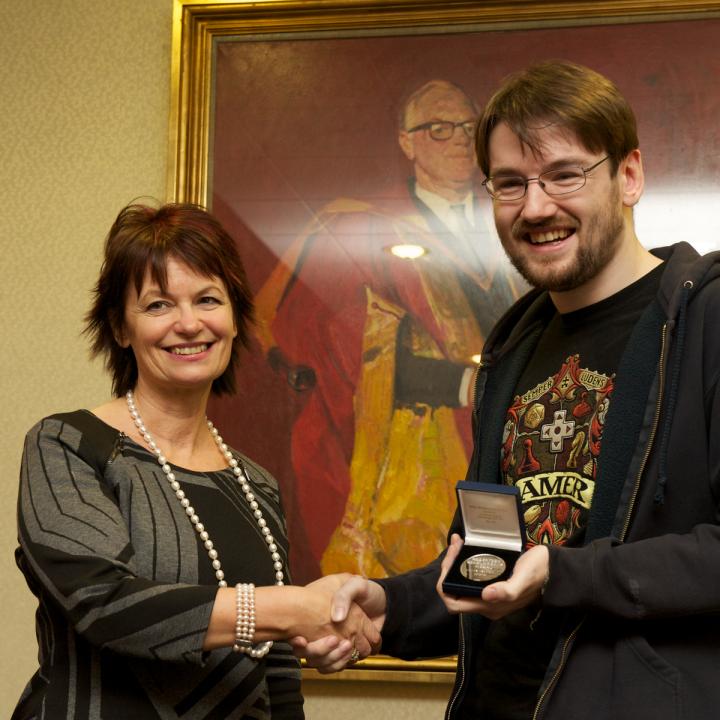 Damien Anderson and Anne Glover