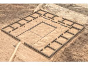Digital reconstruction of ancient temple