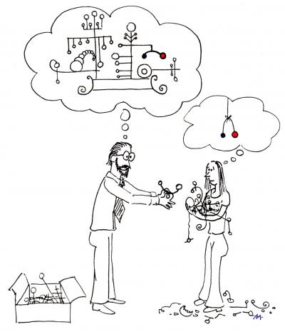 Challenge of Science Literacy Cartoon