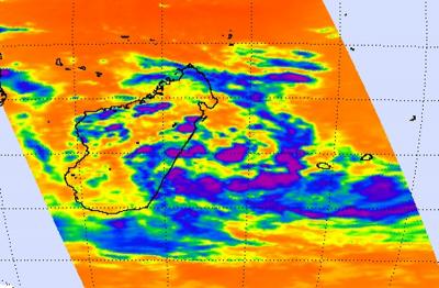 NASA AIRS Instrument Shows Convective Banding