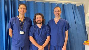Group shot of the research team