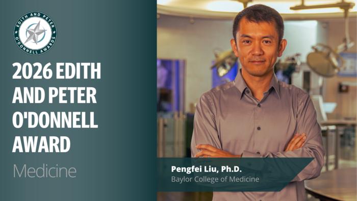 Pengfei Liu, Ph.D., Associate Professor in the Department of Molecular and Human Genetics at Baylor College of Medicine