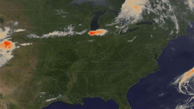 June 2012 Derecho Blasts Through US