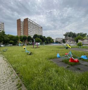 Urban park in Târgu Mureș, Romania
