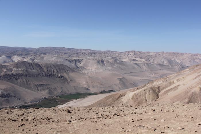 Cardones ignimbrite deposits incised by the Lluta River
