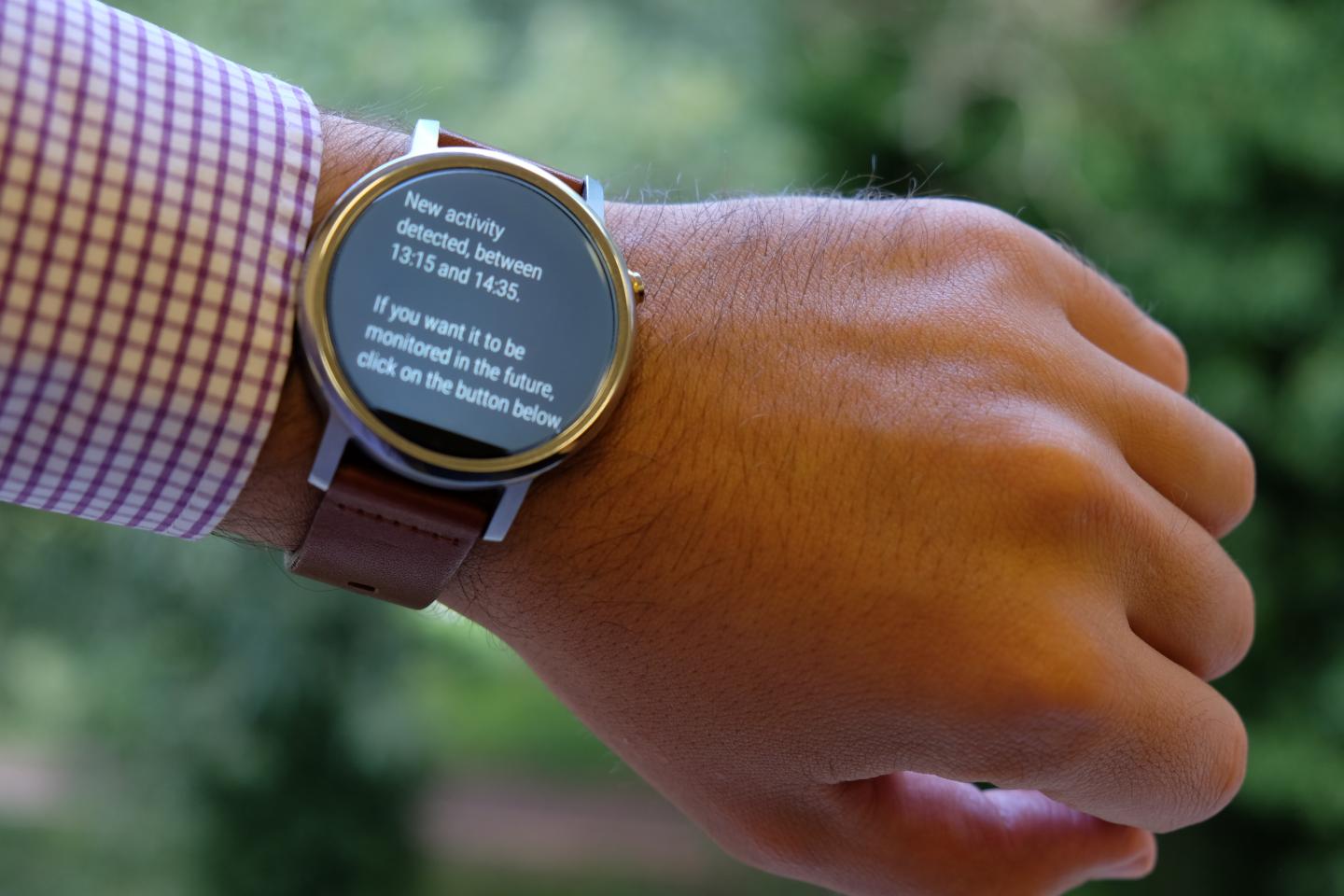 Smartwatch Using New Algorithm