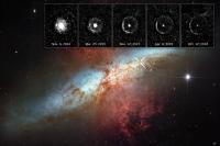 Light Echo Expanding from Exploded Star