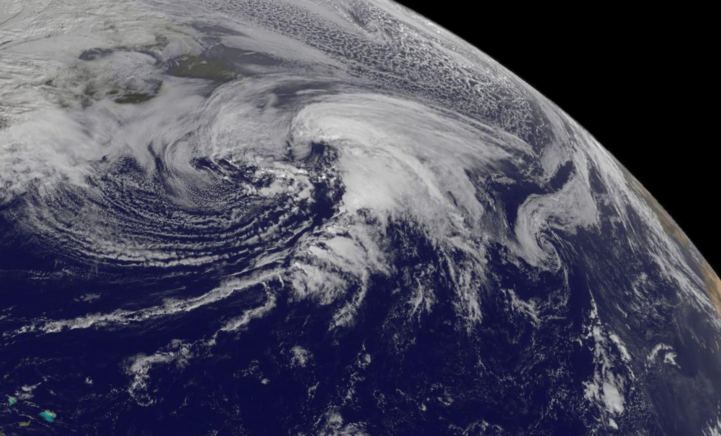 GOES-West Image of Kate