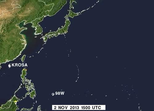 TRMM Animation of Flood Potential from Haiyan