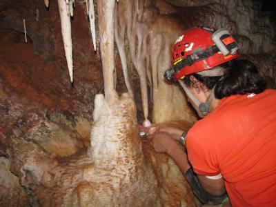 Checking Speed of Cave Growth