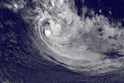 GOES Image of Mike