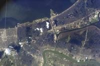 Flooded New Orleans After Hurricane Katrina