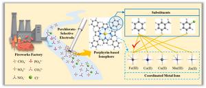Rational design of porphyrin-based ionophores for enhanced perchlorate selectivity in ion selective electrodes: application to fireworks wastewater analysis