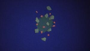 Marble experiment to simulate 'cosmic snowball' effects from DART mission data