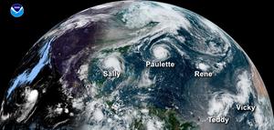 Record-breaking Atlantic hurricane season draws to an end