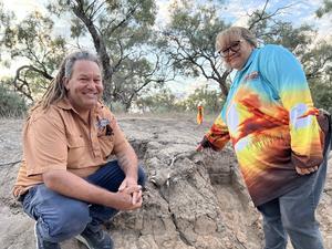 Local custodians at the site