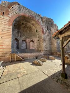 The Roman baths in Arles