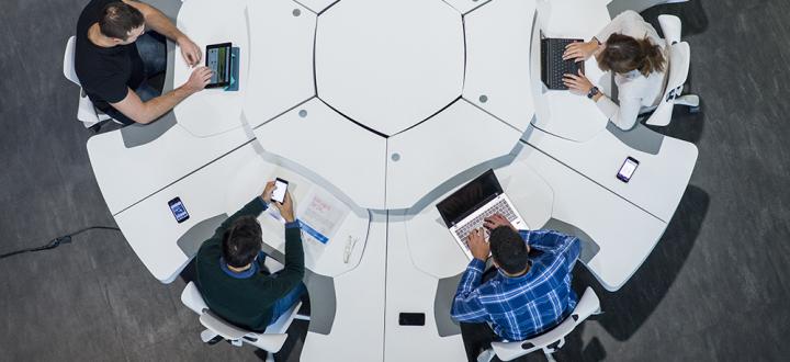 The Development of a Smart Desk for Teamwork Projects
