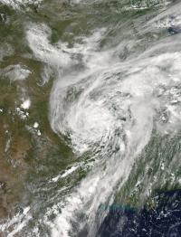 MODIS Image of Bill