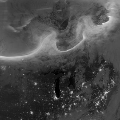 Aurora Borealis Early on the Morning of Oct. 8, 2012