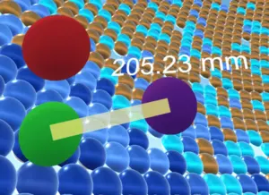 Visualization of vertex information in a simulated IBD event.
