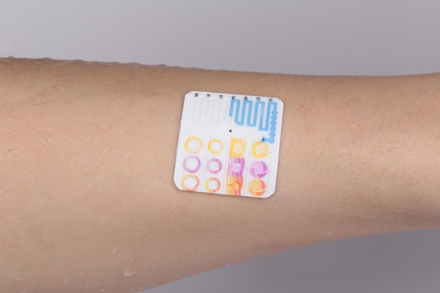 Skin-interfaced Systems For Sweat Collection and Analytics (1 Of 3)
