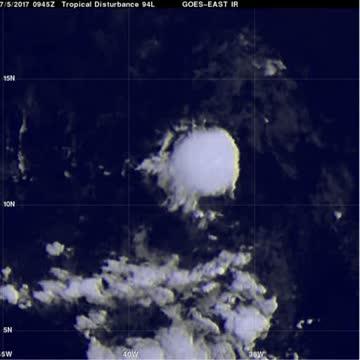 NASA Sees Heavy Rainfall in Developing Atlantic Depression