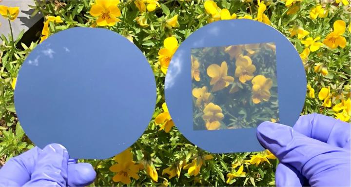 Neutral-Colored Transparent Crystalline Silicon Photovoltaics