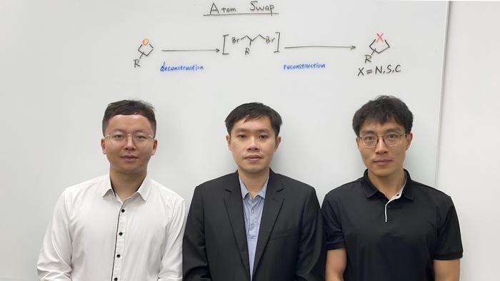 Atom-swapping blueprint revolutionises drug synthesis
