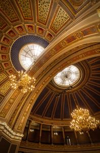 The auditorium ceiling, Uppsala University Main Building